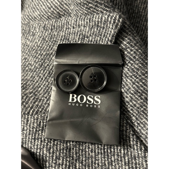 BOSS Hugo Boss Mens 100% Wool Peacoat - Picture 5 of 7